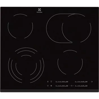 Electrolux EHF6547FXK płyta grzewcza Czarny Do zabudowy 4 strefa(y)
