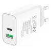 Techly IPW-USB-30WACG ładowarka do urządzeń mobilnych Uniwersalna Biały AC Szybkie ładowanie Wewnętrzna