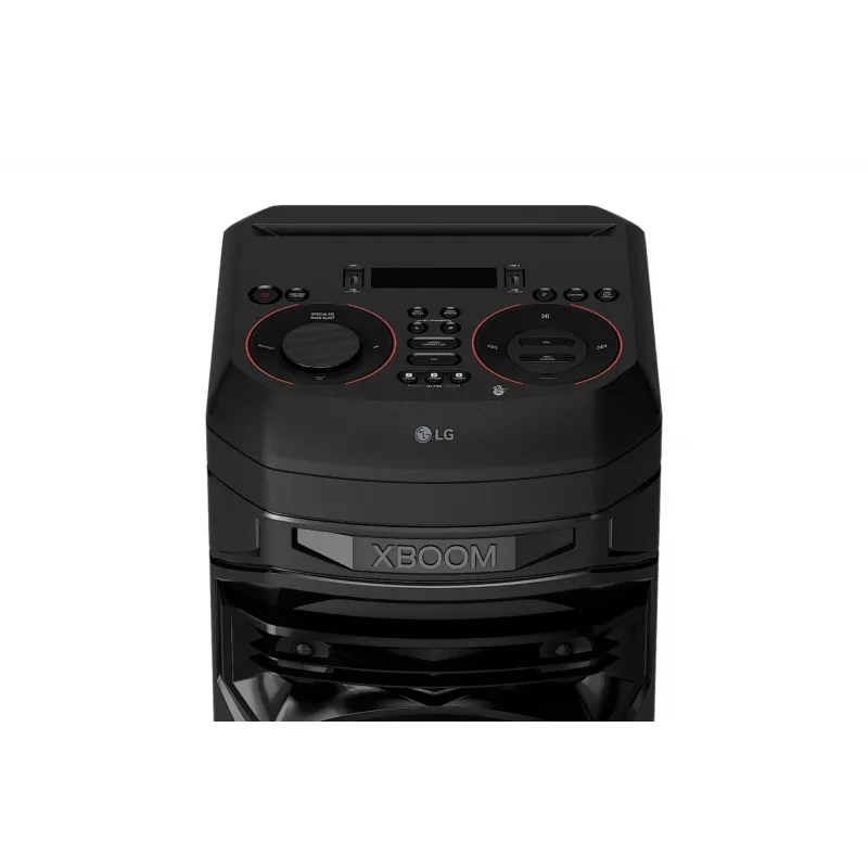 Głośnik imprezowy LG XBOOM RNC5 — 2.0 kanały, 2-drożny, Bluetooth 4.0 (AAC/SBC), USB-A, FM, podświetlenie RGB LED, 13,8 kg