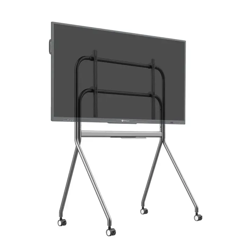 Mobilny wózek podłogowy AG Neovo FMC-07 do wyświetlaczy 55–86 cali, aluminiowy, udźwig 100 kg, VESA 400x200–900x600