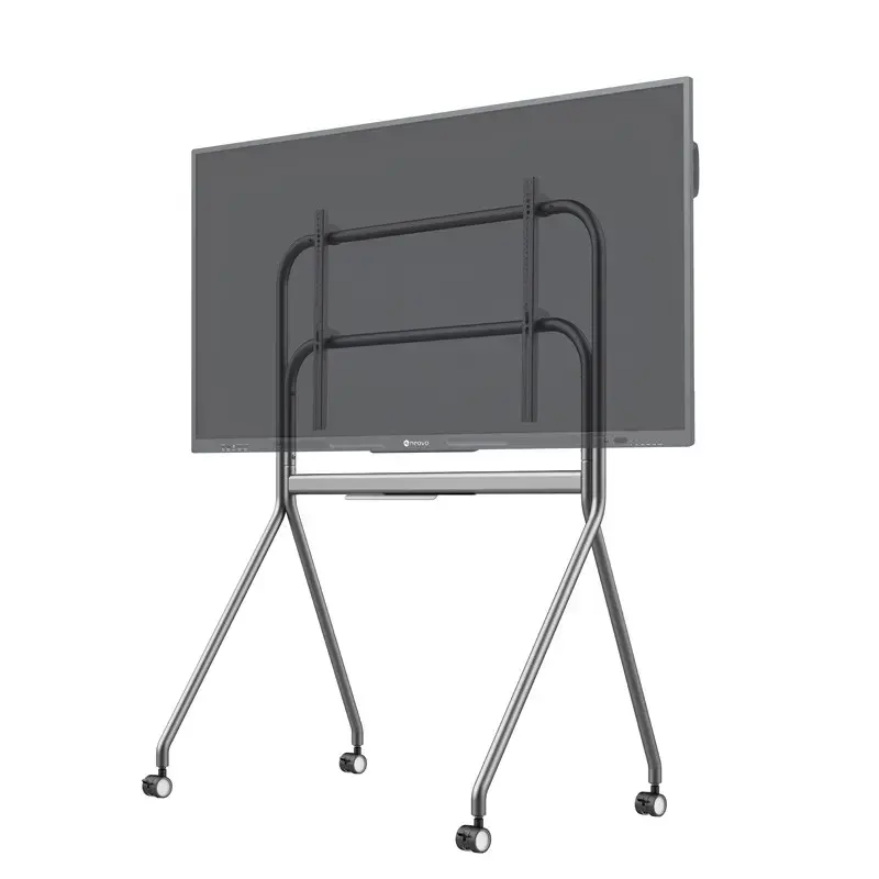Mobilny wózek podłogowy AG Neovo FMC-07 do wyświetlaczy 55–86 cali, aluminiowy, udźwig 100 kg, VESA 400x200–900x600