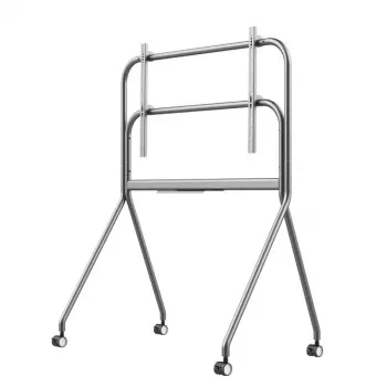 Mobilny wózek podłogowy AG Neovo FMC-07 do wyświetlaczy 55–86 cali, aluminiowy, udźwig 100 kg, VESA 400x200–900x600