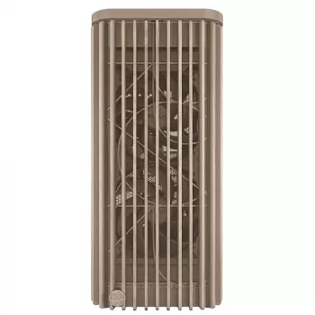 Obudowa PC ASUS ProArt PA401 Wood Edition Beige — mid-tower, przedni panel metalowy