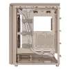 Obudowa PC ASUS ProArt PA401 Wood Edition Beige — mid-tower, przedni panel metalowy