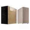 Obudowa PC ASUS ProArt PA401 Wood Edition Beige — mid-tower, przedni panel metalowy