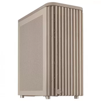 Obudowa PC ASUS ProArt PA401 Wood Mesh PWM Beżowa — ATX, drewno, 2×160 mm przód, 1×120 mm tył, 2×3.5 inch + 2×2.5 inch zatoki