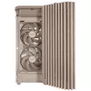 Obudowa PC ASUS ProArt PA401 Wood Mesh PWM Beżowa — ATX, drewno, 2×160 mm przód, 1×120 mm tył, 2×3.5 inch + 2×2.5 inch zatoki