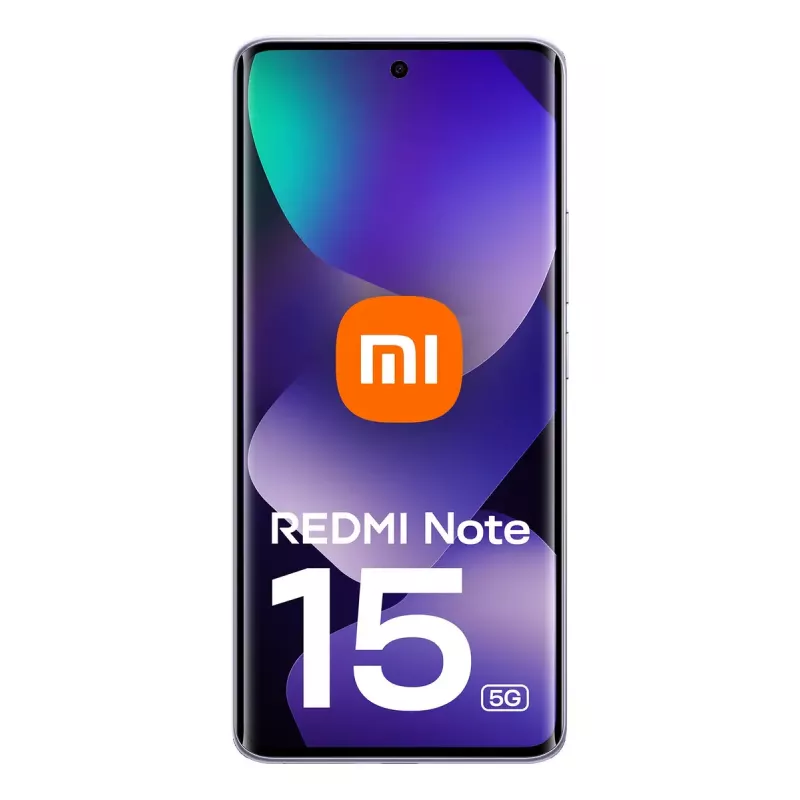 Smartfon Xiaomi Redmi Note 15 5G — Snapdragon 6 Gen 3, 8 GB RAM, 256 GB, 6,67 cala FHD+, 108 MP, 5520 mAh, fioletowy