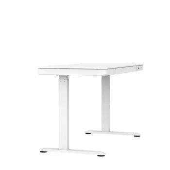 Biurko elektryczne z regulacją wysokości ActiveJet ET119W-C 140x70 cm, skok 50 cm, obciążenie 45 kg, białe
