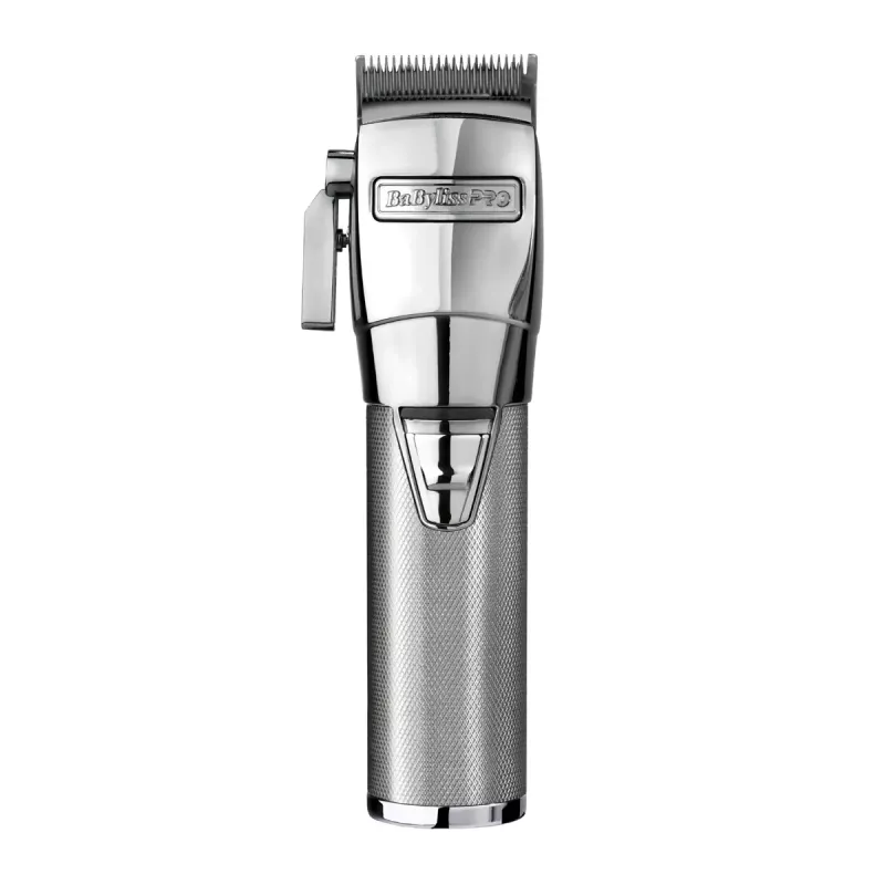 Maszynka do strzyżenia bezprzewodowa BaByliss PRO FX8700E — chromowana, wbudowany akumulator, 120 min pracy, 6300 obr./min