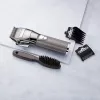 Maszynka do strzyżenia bezprzewodowa BaByliss PRO FX8700E — chromowana, wbudowany akumulator, 120 min pracy, 6300 obr./min
