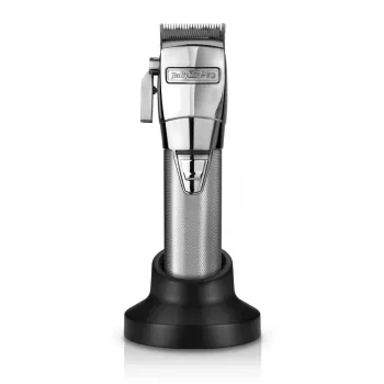 Maszynka do strzyżenia bezprzewodowa BaByliss PRO FX8700E — chromowana, wbudowany akumulator, 120 min pracy, 6300 obr./min