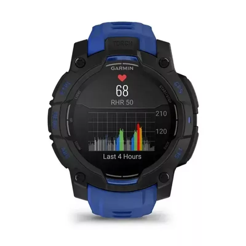 Smartwatch GARMIN Instinct 3 AMOLED 1,2 cala GPS, koperta 45 mm, wyświetlacz 390x390, 10 ATM, bateria Li-Ion
