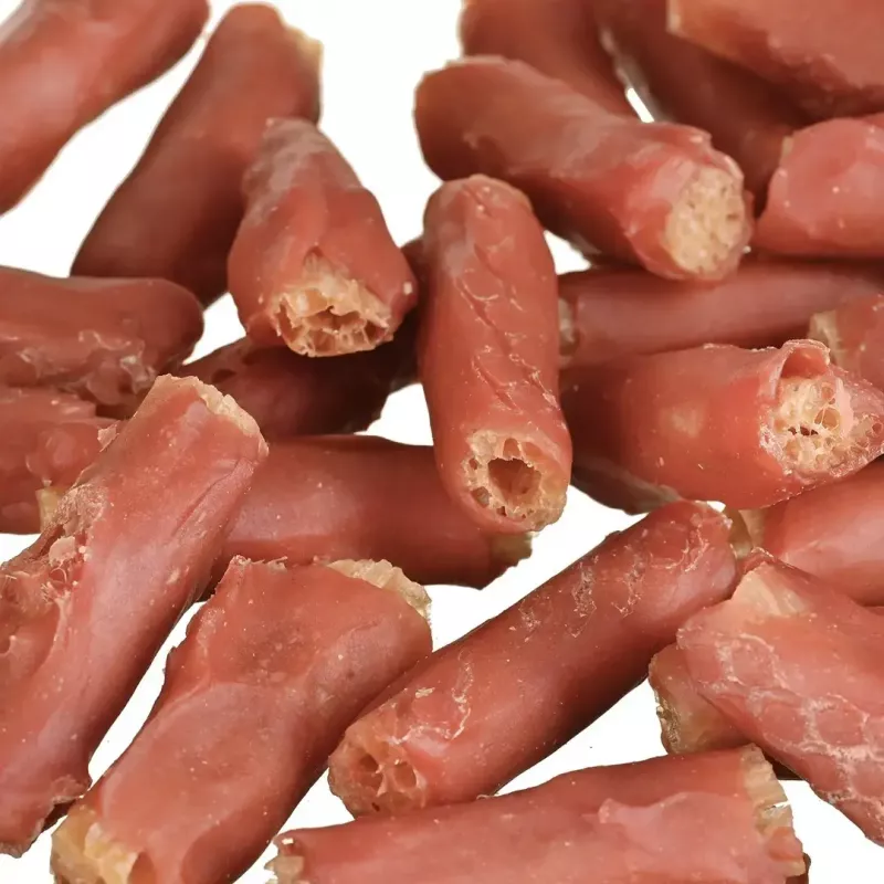 Przysmak dla psa PETITTO rurki ryżowe z nadzieniem z królika 500 g