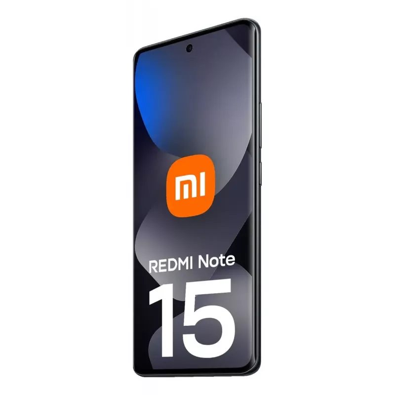 Smartfon Xiaomi Redmi Note 15 — 6,77 cala AMOLED, 8 GB RAM, 128 GB, 6000 mAh, 108 MP, czarny