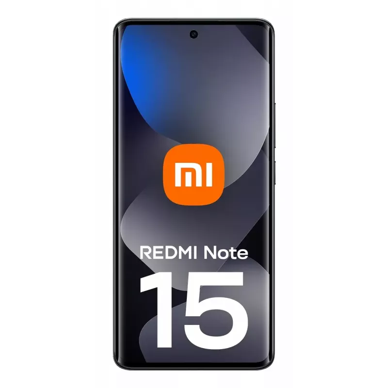 Smartfon Xiaomi Redmi Note 15 — 6,77 cala AMOLED, 8 GB RAM, 128 GB, 6000 mAh, 108 MP, czarny