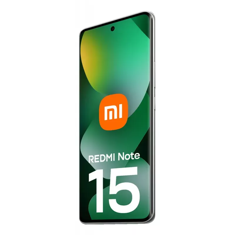 Smartfon Xiaomi Redmi Note 15 — 6,77 cala AMOLED, 8 GB RAM, 128 GB, 6000 mAh, 108 MP, IP64, Forest zielony