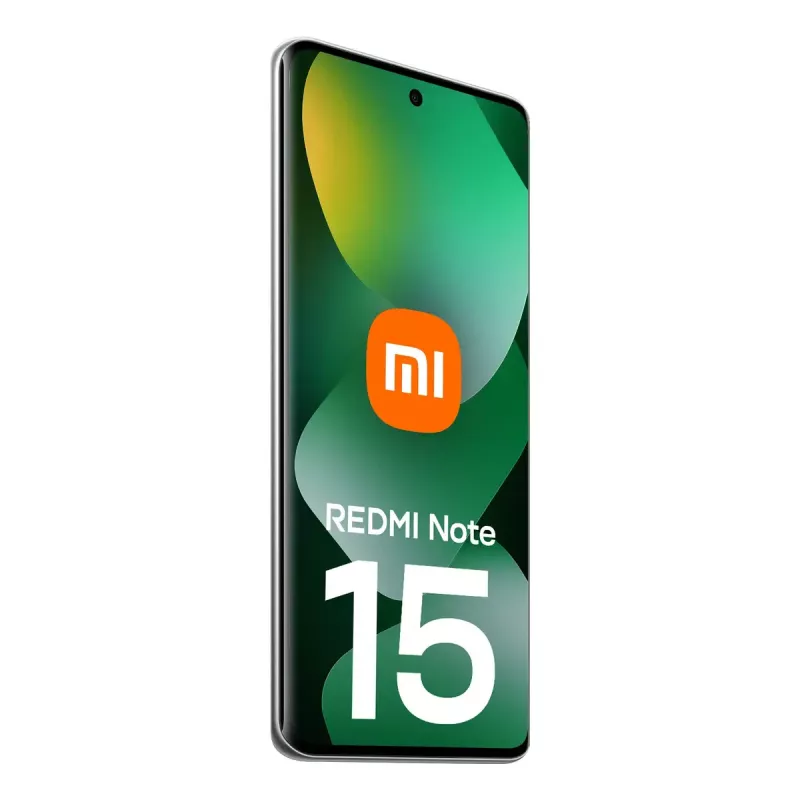 Smartfon Xiaomi Redmi Note 15 — 6,77 cala AMOLED, 8 GB RAM, 128 GB, 6000 mAh, 108 MP, IP64, Forest zielony
