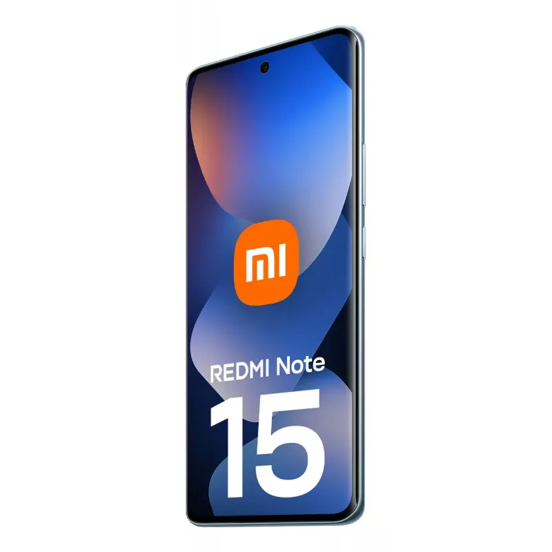 Smartfon Xiaomi Redmi Note 15, wyświetlacz AMOLED 6,77 cala 120 Hz, 6 GB RAM, 128 GB, 6000 mAh, niebieski