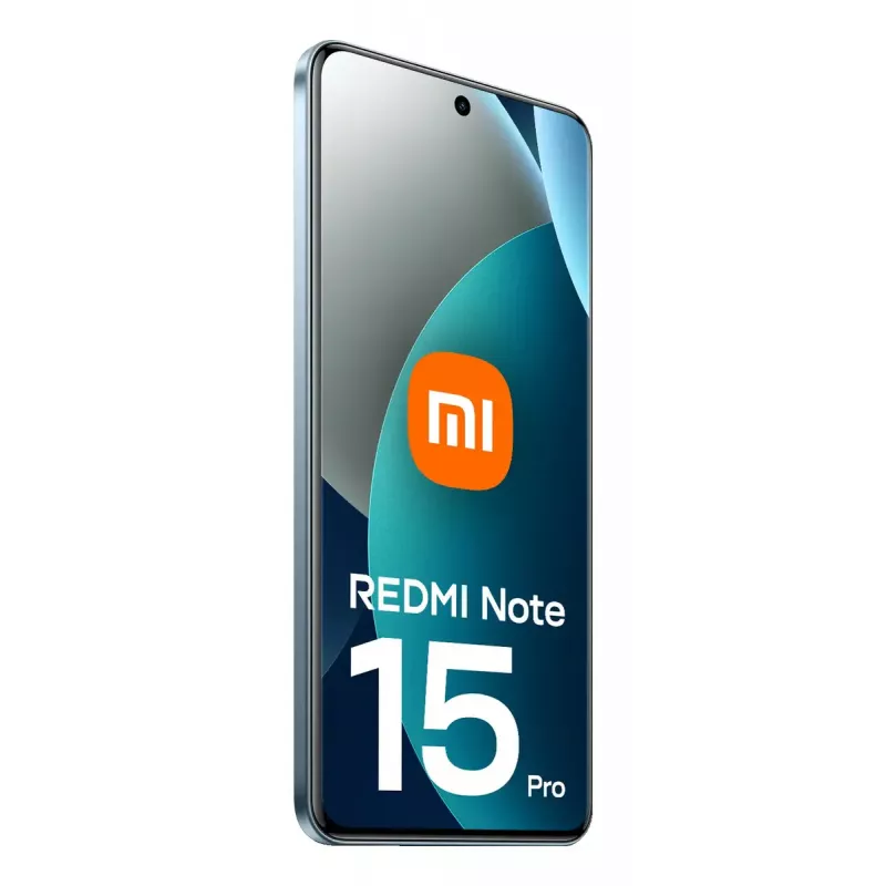 Smartfon Xiaomi Redmi Note 15 Pro — 6,77 cala AMOLED, 8 GB RAM, 256 GB, 200 MP, 6500 mAh, Glacier niebieski