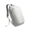 Plecak XDDESIGN Air P706.3219 — Szary, 15 L, komora na laptopa do 15,6 cala, zamek główny zamykany na klucz