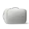 Plecak XDDESIGN Air P706.3219 — Szary, 15 L, komora na laptopa do 15,6 cala, zamek główny zamykany na klucz