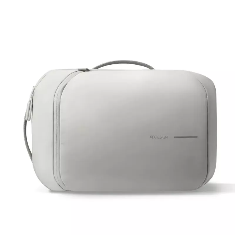 Plecak XDDESIGN Air P706.3219 — Szary, 15 L, komora na laptopa do 15,6 cala, zamek główny zamykany na klucz