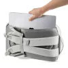 Plecak XDDESIGN Air P706.3219 — Szary, 15 L, komora na laptopa do 15,6 cala, zamek główny zamykany na klucz
