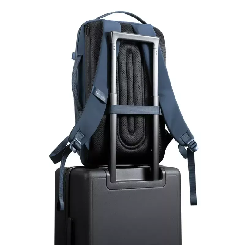 Plecak XDDESIGN Air Backpack NAVY P706.3225 — 15 L, mieści do 15,6 cala (39,6 cm), suwak główny z możliwością zablokowania
