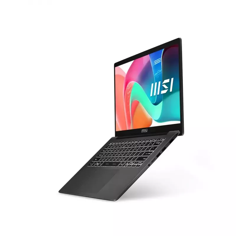 Laptop MSI Modern 14 F13MG-265PL — 14,0 cali FHD IPS 60 Hz, Intel Core i5-1334U, 16 GB DDR4, 512 GB PCIe NVMe, Intel Iris Xe, Win11 Pro, Platynowo-szary