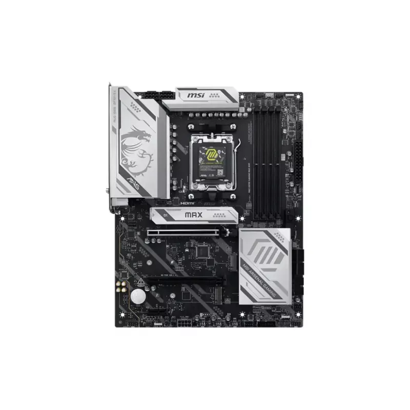 Płyta główna MSI MAG X870E GAMING MAX WIFI — AMD X870E, Socket AM5, DDR5, 4 DIMM, ATX, Wi‑Fi 7, 5Gb LAN