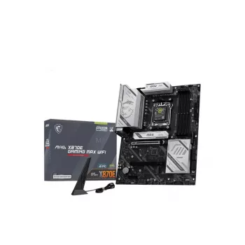 Płyta główna MSI MAG X870E GAMING MAX WIFI — AMD X870E, Socket AM5, DDR5, 4 DIMM, ATX, Wi‑Fi 7, 5Gb LAN
