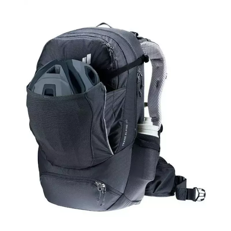 Plecak DEUTER Trans Alpine 30 — 30L plecak rowerowy, czarny