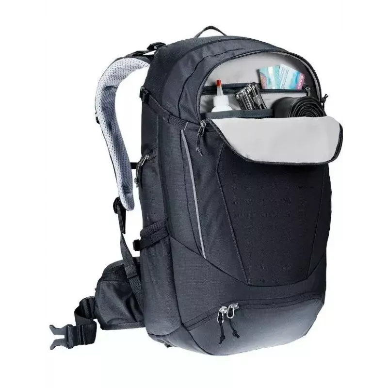 Plecak DEUTER Trans Alpine 30 — 30L plecak rowerowy, czarny