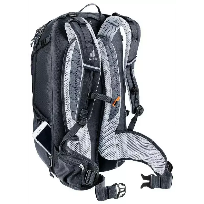 Plecak DEUTER Trans Alpine 30 — 30L plecak rowerowy, czarny