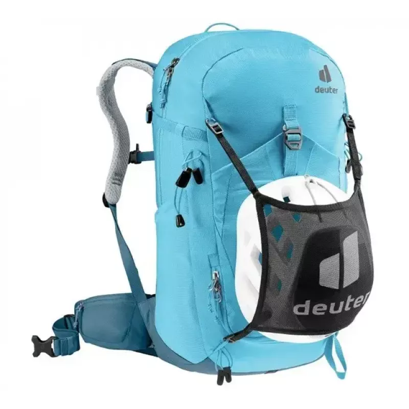 Plecak DEUTER Trail PRO 31 SL — damski plecak turystyczny, 31 L, lekki, wytrzymały, niebieski