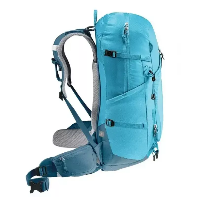Plecak DEUTER Trail PRO 31 SL — damski plecak turystyczny, 31 L, lekki, wytrzymały, niebieski