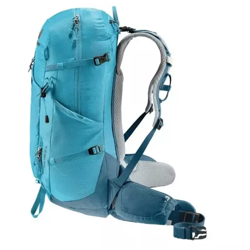 Plecak DEUTER Trail PRO 31 SL — damski plecak turystyczny, 31 L, lekki, wytrzymały, niebieski