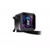 Zestaw chłodzenia cieczą ASRock Phantom Gaming 360 LCD — wentylatory 120 mm, LGA1700/AM5/AM4, czarny