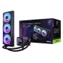 Zestaw chłodzenia cieczą ASRock Phantom Gaming 360 LCD — wentylatory 120 mm, LGA1700/AM5/AM4, czarny