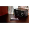 Radio internetowe Krüger&Matz KM0816.1 — czarne, Bluetooth 5.2, FM, 2×7W, 430 stacji, pilot, gniazdo słuchawkowe 3,5 mm