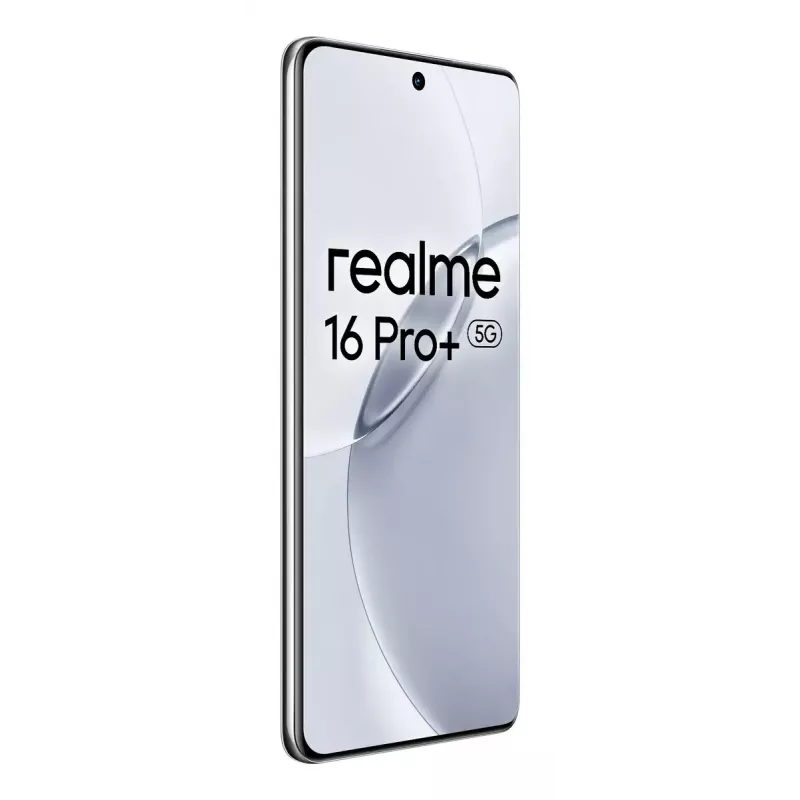 Smartfon REALME realme 16 Pro+ 6,8 cala 5G Snapdragon 7 Gen 4, 12 GB RAM, 512 GB, 200 MP, 7000 mAh, szary