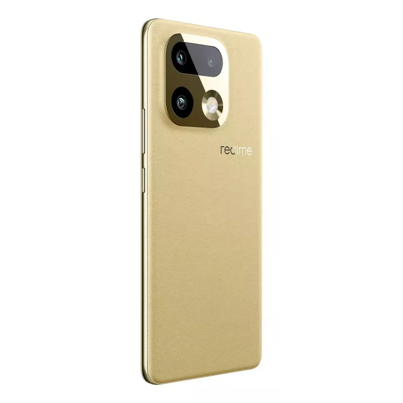 Smartphone REALME realme 16 Pro+ — 6.8 cala (17,3 cm) 1280×2800, Snapdragon 7 Gen 4, 12 GB RAM, 512 GB, 200 MP, 7000 mAh, Złoty