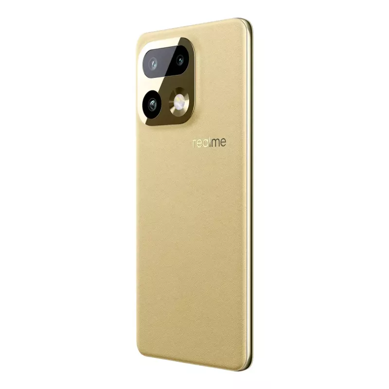 Smartphone REALME realme 16 Pro+ — 6.8 cala (17,3 cm) 1280×2800, Snapdragon 7 Gen 4, 12 GB RAM, 512 GB, 200 MP, 7000 mAh, Złoty