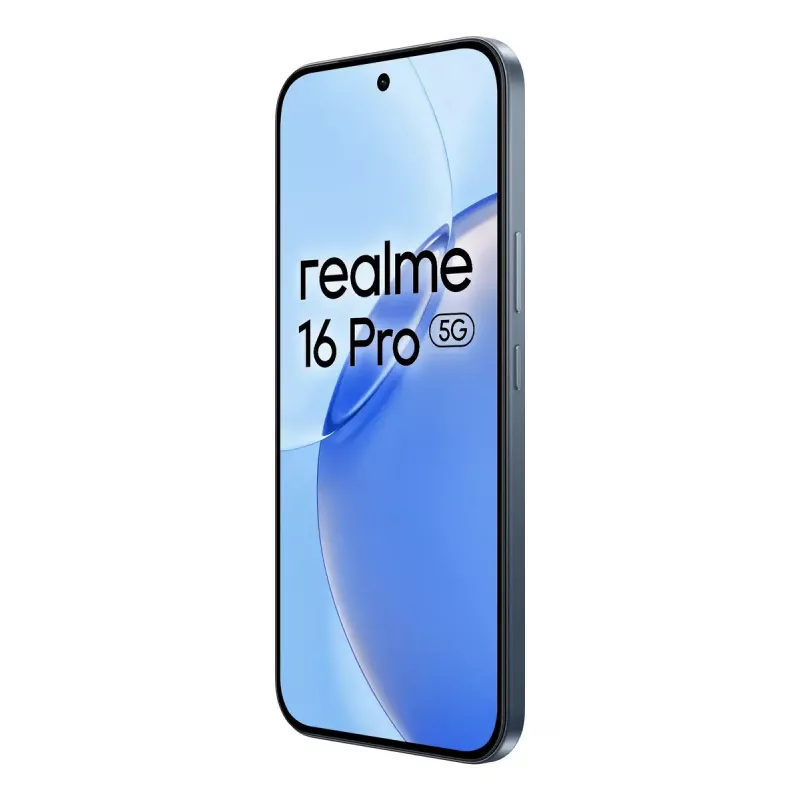 Smartfon REALME realme 16 Pro 6,8 cala Dual SIM 5G — MediaTek Dimensity, 8 GB RAM, 512 GB, 200 MP, 6500 mAh, szary