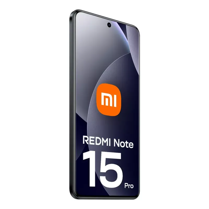 Smartfon Xiaomi Redmi Note 15 Pro 6,77 cala 8 GB RAM 256 GB 200 MP Potrójny aparat 6500 mAh Czarny
