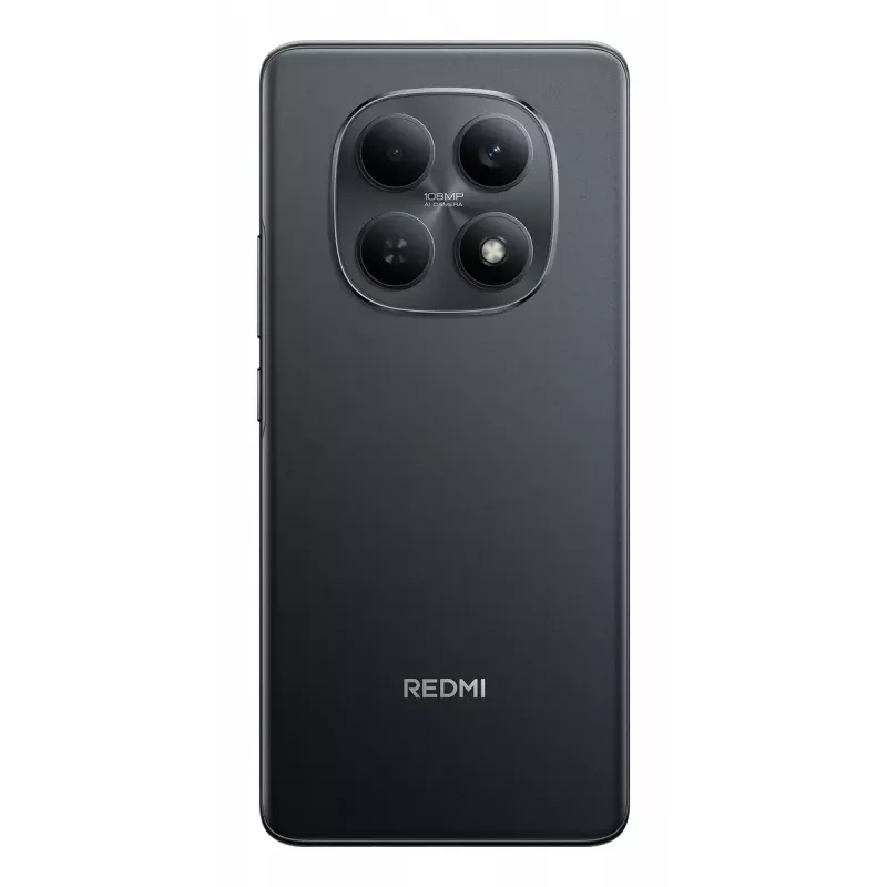 Smartfon Xiaomi Redmi Note 15 — 6,77 cala (17,2 cm), Helio G100 Ultra 2 GHz, 8 GB RAM, 256 GB, potrójny aparat 108 MP, 6000 mAh, czarny