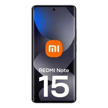 Smartfon Xiaomi Redmi Note 15 — 6,77 cala (17,2 cm), Helio G100 Ultra 2 GHz, 8 GB RAM, 256 GB, potrójny aparat 108 MP, 6000 mAh, czarny