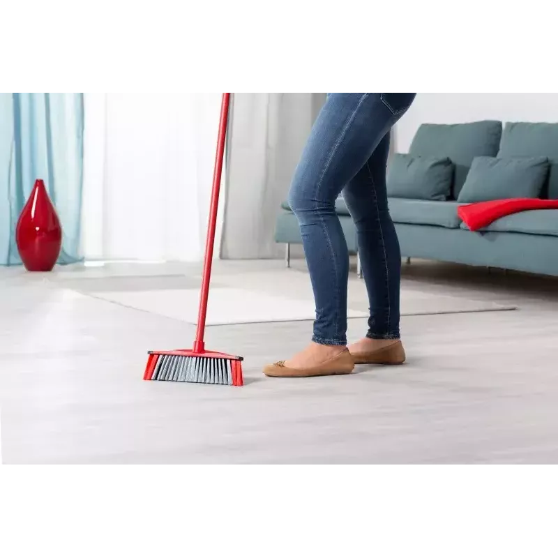 Miotła VILEDA Indoor z twardym włosiem, technopolimer, uchwyt 1300 mm, główka 280×60 mm