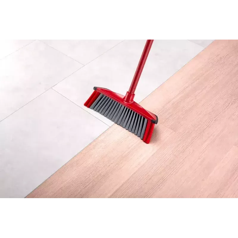 Miotła VILEDA Indoor z twardym włosiem, technopolimer, uchwyt 1300 mm, główka 280×60 mm